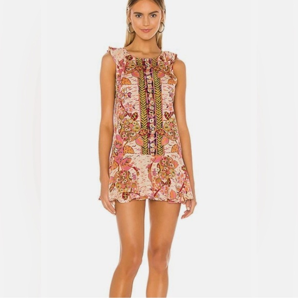 Free People Summer In Tulum Tunic Dress - Picture 2 of 10